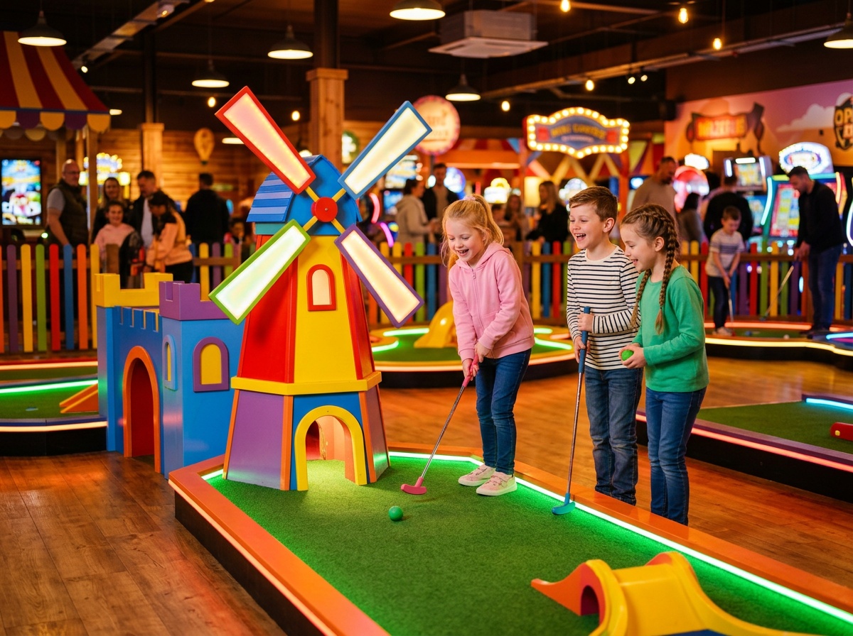 Mini golf dalaman